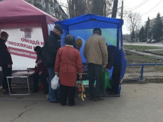 25 марта отрытые общественные приемные и мобильные группы ВО «Батьківщина» снова работали во всех районах Кривого Рога