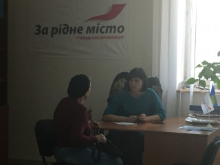 14 апреля депутат Жовтневого районного совета Оксана Клеменкова провела плановый прием граждан