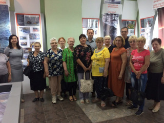 Активисты «ЗА РІДНЕ МІСТО» посетили музей ПАО «АрселорМиттал Кривой Рог»
