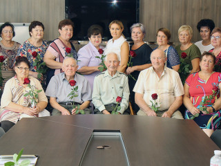 Ольга Бабенко привітала почесних будівельників міста з їх професійним святом