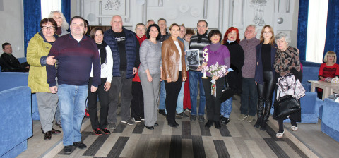 Ольга Бабенко відвідала творчу вітальню «Бо ми родом від сонця і неба» в рамках виставки «Україна і Українці»