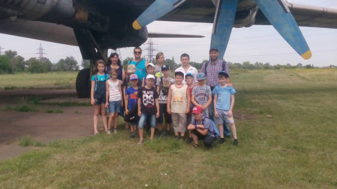 Наталья Ярковская организовала экскурсию в Криворожский колледж Национального авиационного университета