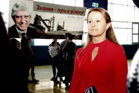 Ольга Бабенко приняла участие в закрытии городского турнира по баскетболу среди девушек