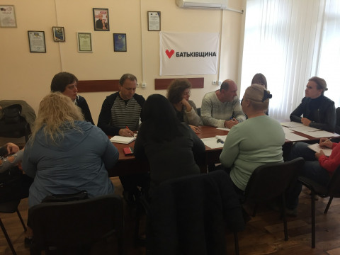 В общественной приемной Ольги Бабенко состоялось совещание с руководителями районных организаций
