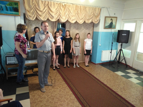 Организован концерт в Терцентре Долгинцевского района в преддверии Дня Победы