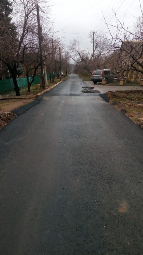 По вулиці Тургенєва виконано капітальний ремонт дороги