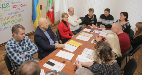 В громадській приймальні Ольги Бабенко проведено розширене засідання бюро Криворізької міської організації ВО «Батьківщина»